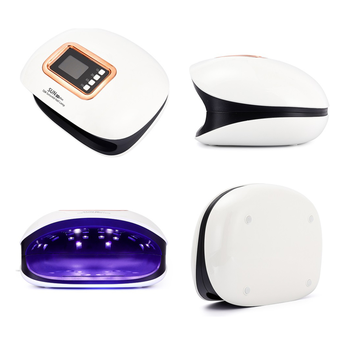 Cabina Lampara Secadora De Uñas En Gel Premium Uv Led 72w - Imagen 3