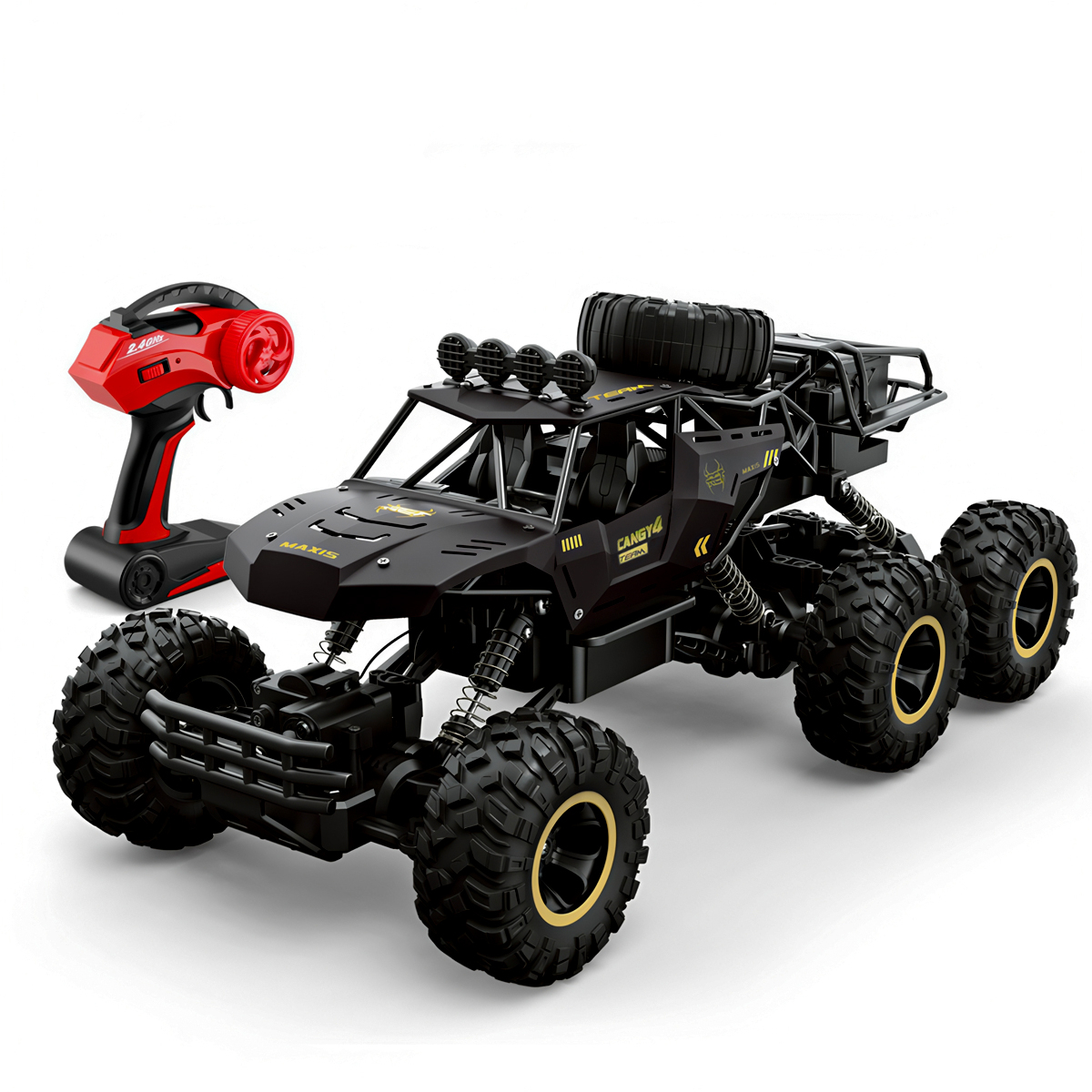 Auto A Control Remoto Camionta Monster Truck 6 Ruedas - Imagen 1
