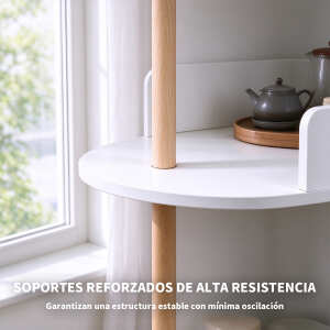 Mesa De Noche Organizador De 3 Estantes Para Dormitorio, foto 6
