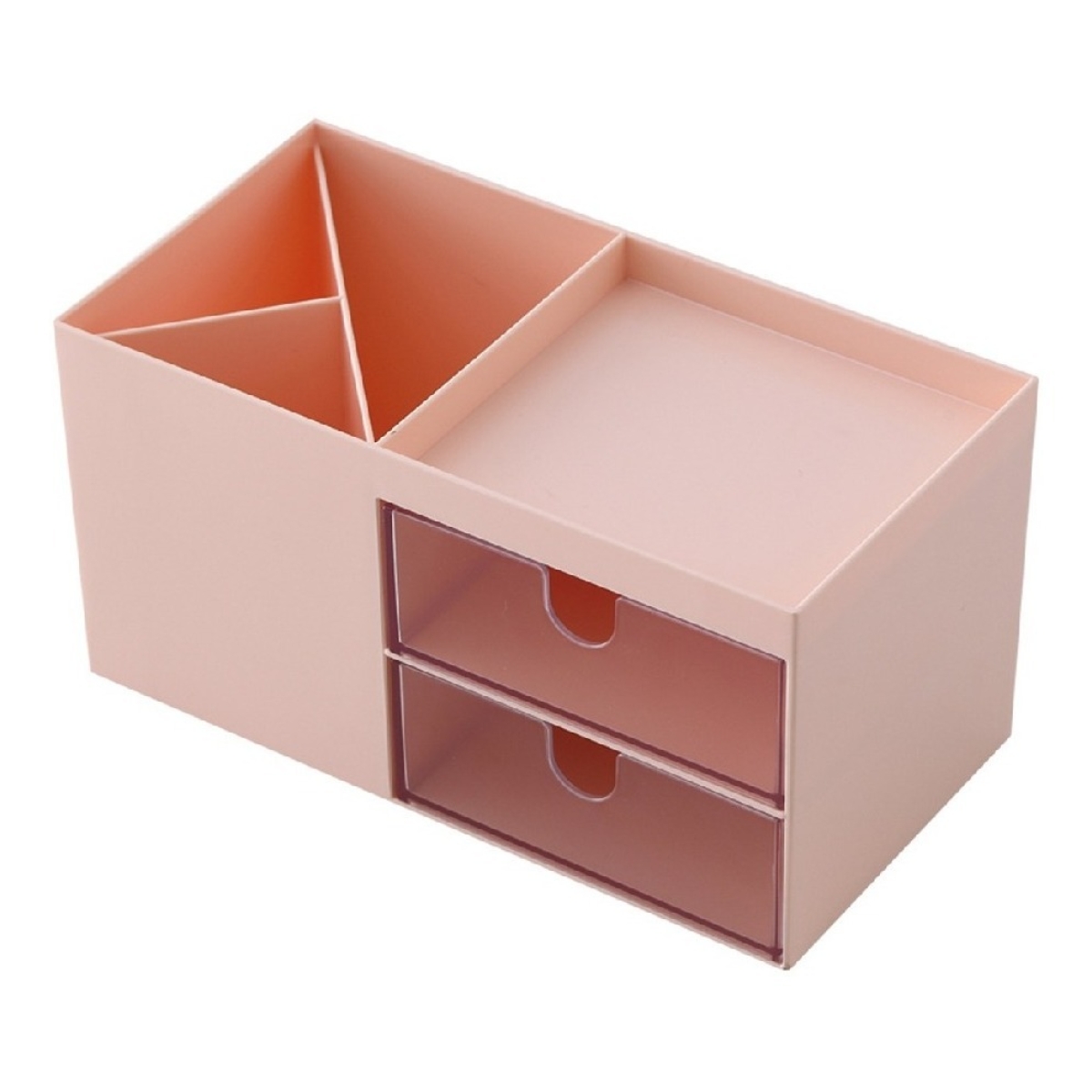 Caja Organizadora Maquillaje Cosméticos Con Doble Cajón - Imagen 1