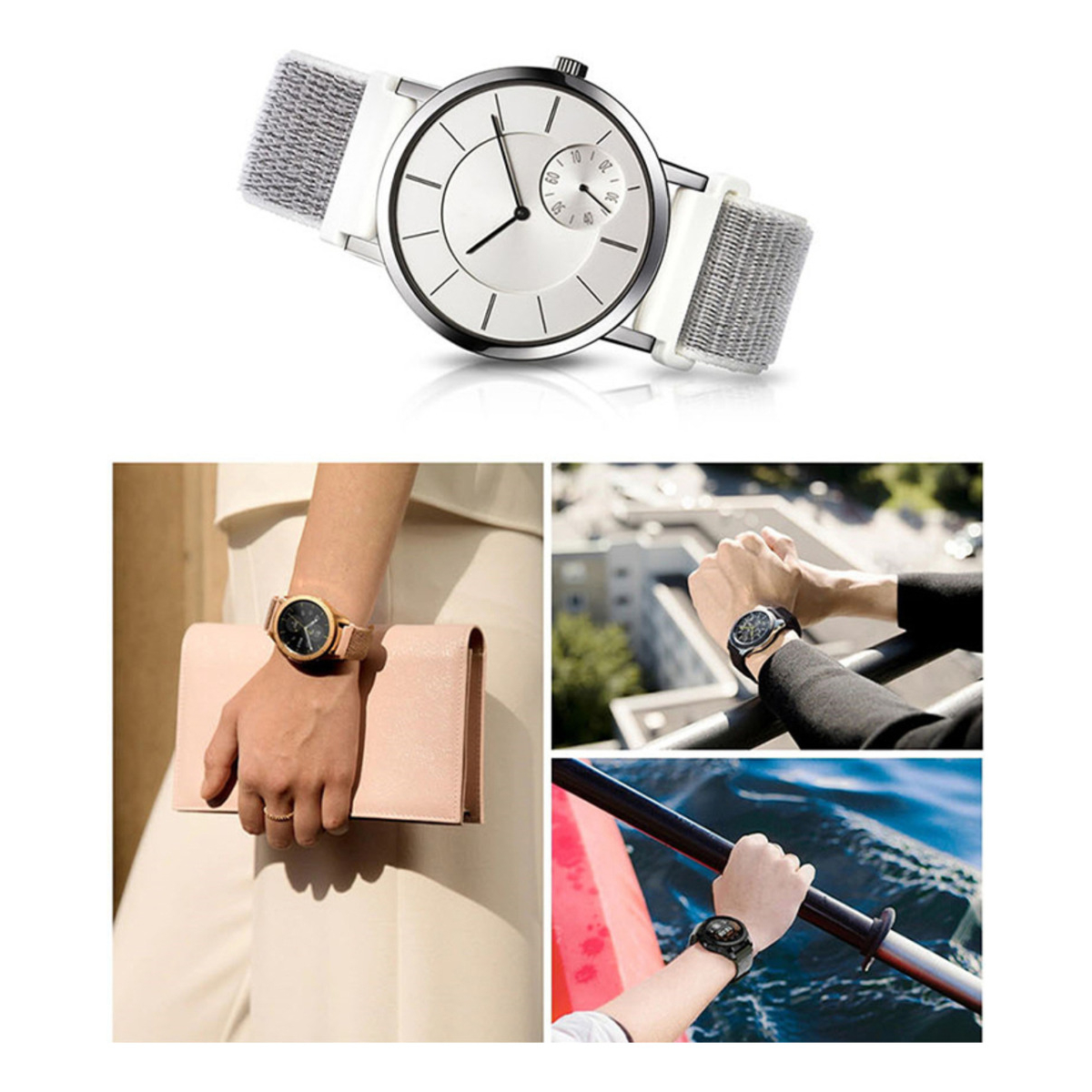 Malla Pulsera Para Reloj Smartwatch Deportivo - 20mm - Imagen 12