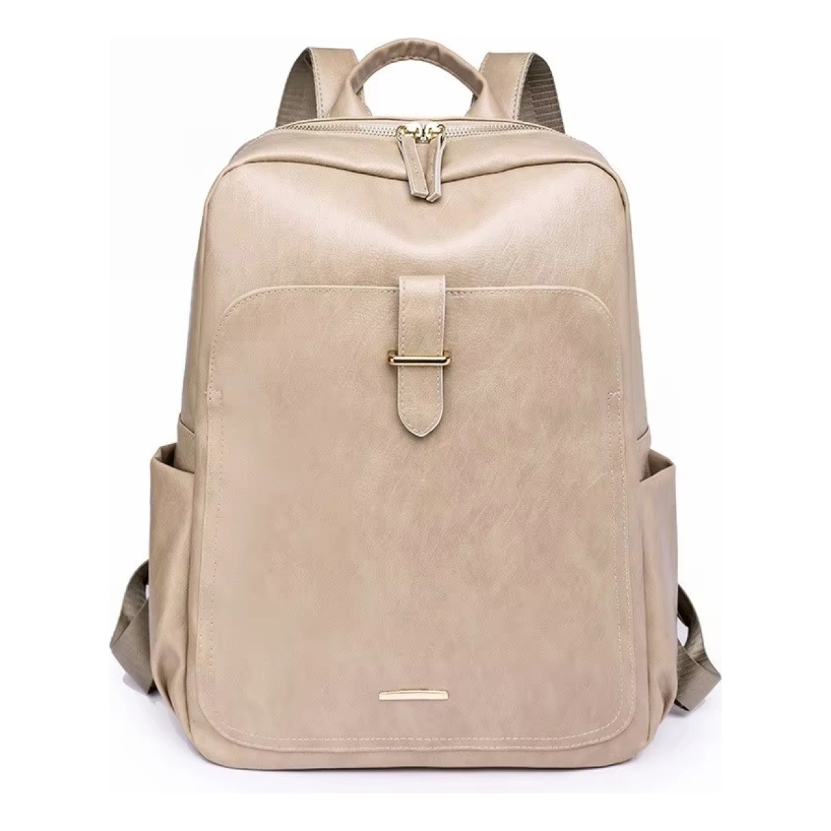 Mochila Cuero Sintetico Para Mujer Dama Cartera Impermeable - Imagen 4
