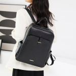 Mochila Cuero Sintetico Para Mujer Dama Cartera Impermeable - Imagen 2
