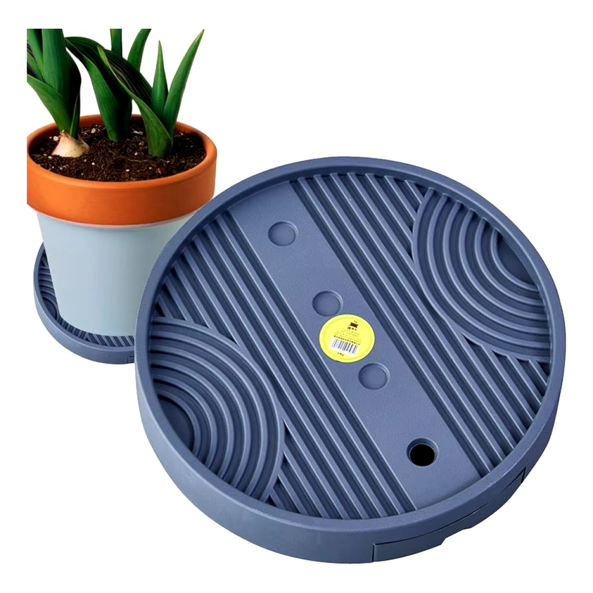 Base Soporte Para Macetas Portatil Con Ruedas - Imagen 1