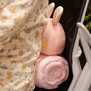 Manta Para Bebe Con Peluche De Apego Infantil Para Enrollar, foto 3