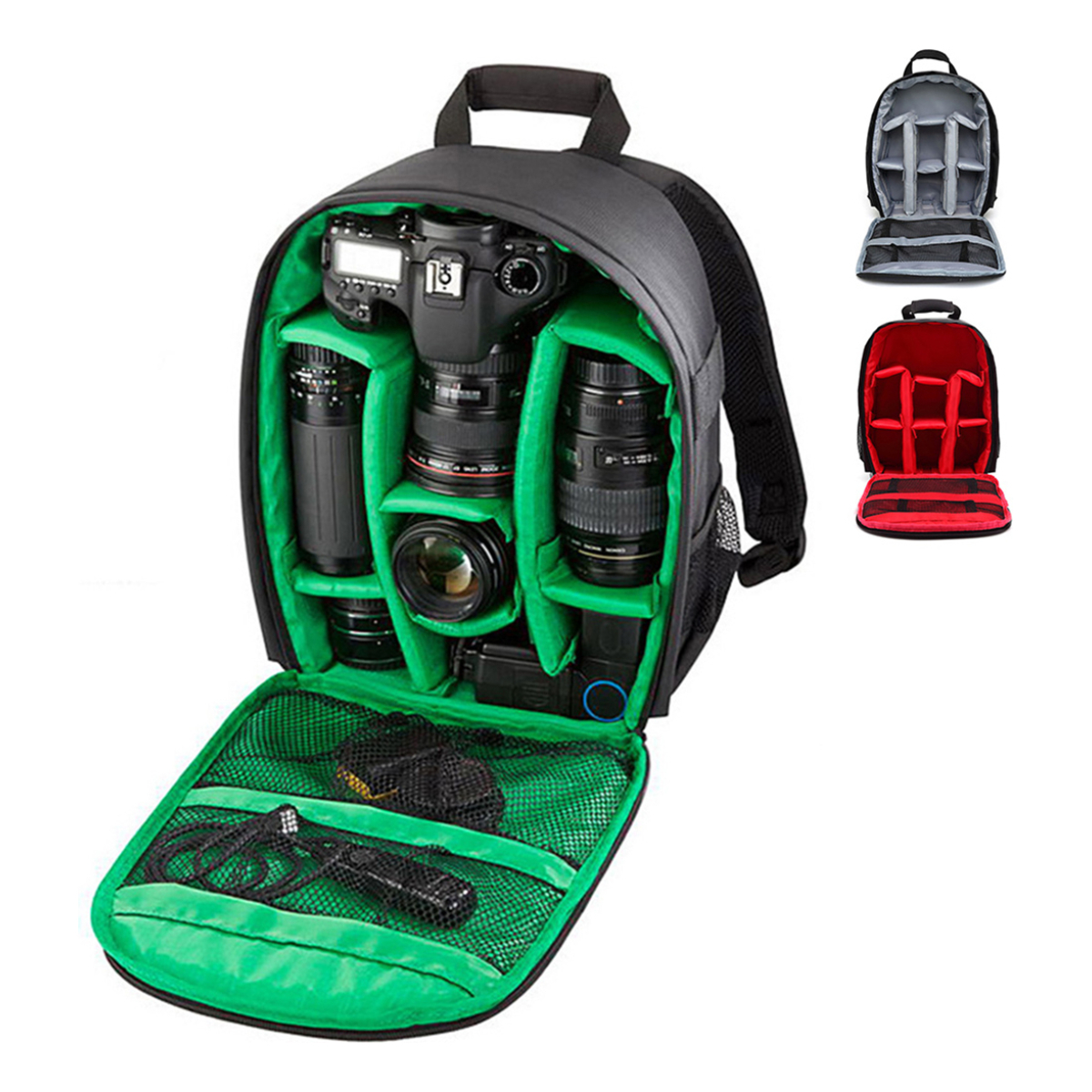 Mochila Para Cámara Reflex Viaje Canon Nikon Resistente - Imagen 15