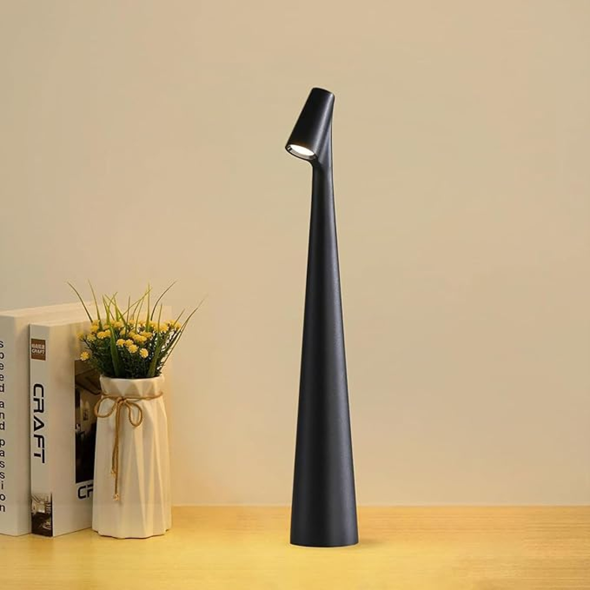 Lampara Para Escritorio Mesa De Luz Portatil Moderna - Imagen 14