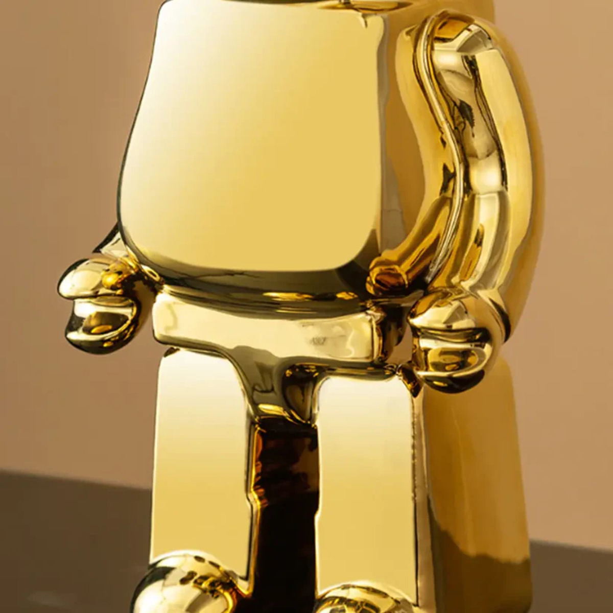 Alcancía Oso De Cerámica Elegante Adorno - Imagen 9