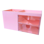 Caja Organizadora Maquillaje Cosméticos Con Doble Cajón - Imagen 14