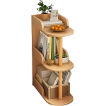 Mesa De Noche Organizador De 3 Estantes Para Dormitorio - Imagen 6