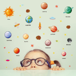 Vinilo Adhesivo Decorativo Infantil Astronautas - Imagen 4