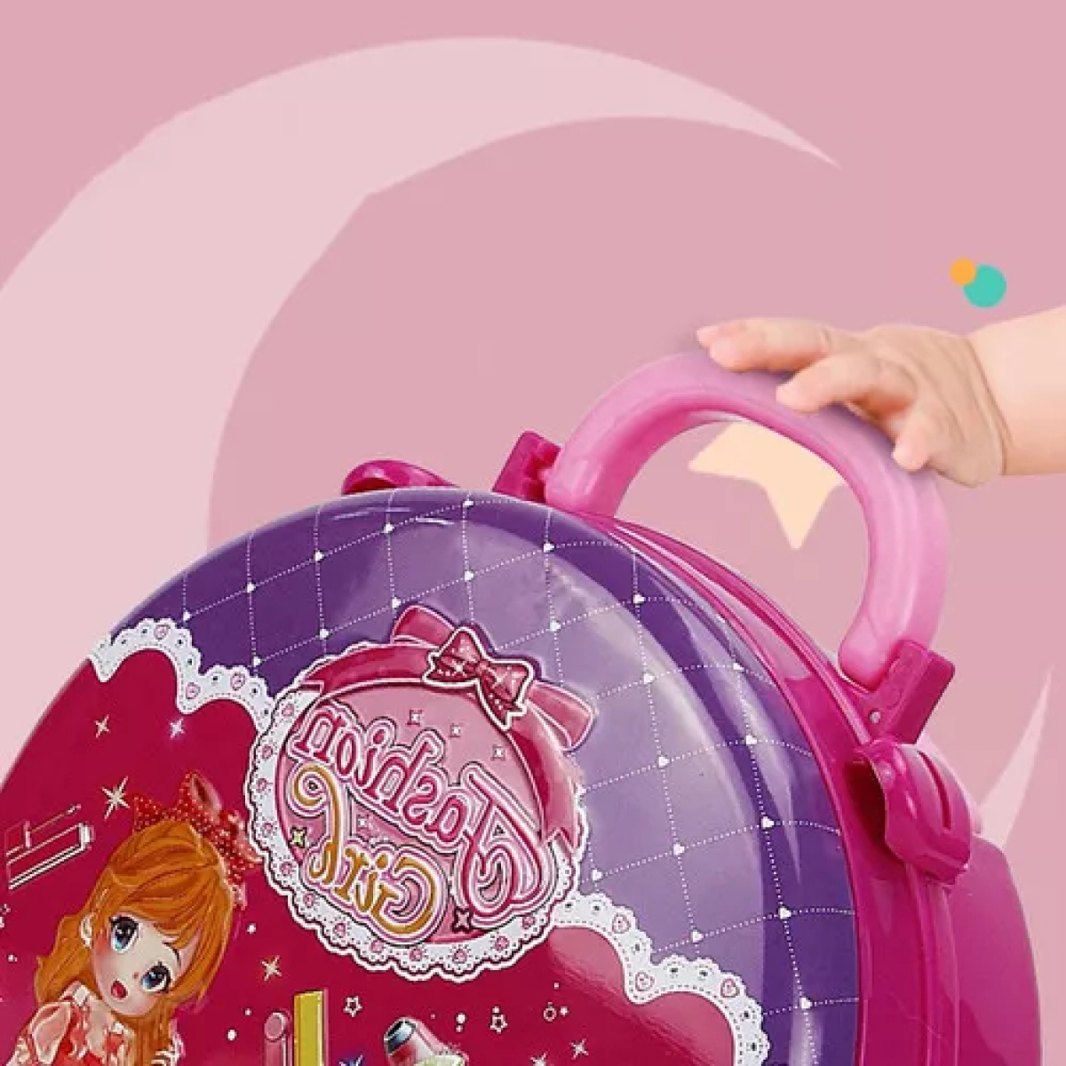 Valija Infantil Set Tocador De Belleza Con Patas Juguete - Imagen 13