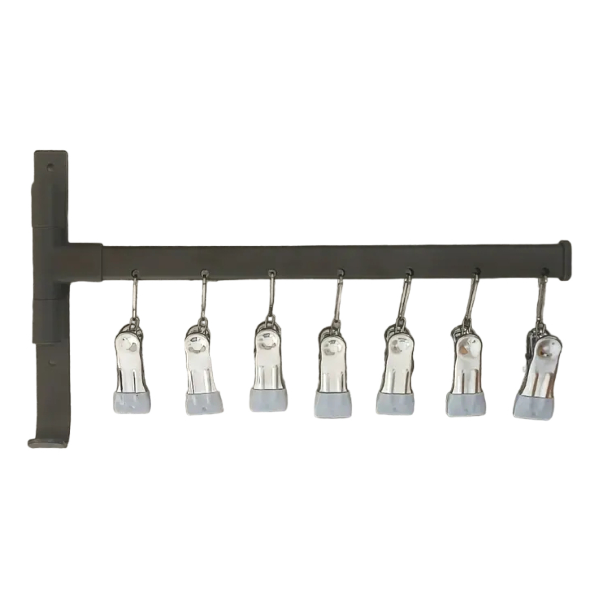Tendedero Para Pared Plegable Con Palillos Medias - Imagen 1