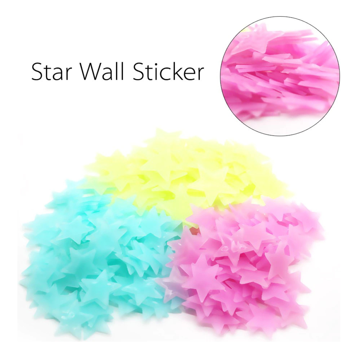 Estrellas Fluorescentes Luminosas De Pared 3d Decoración - Imagen 20