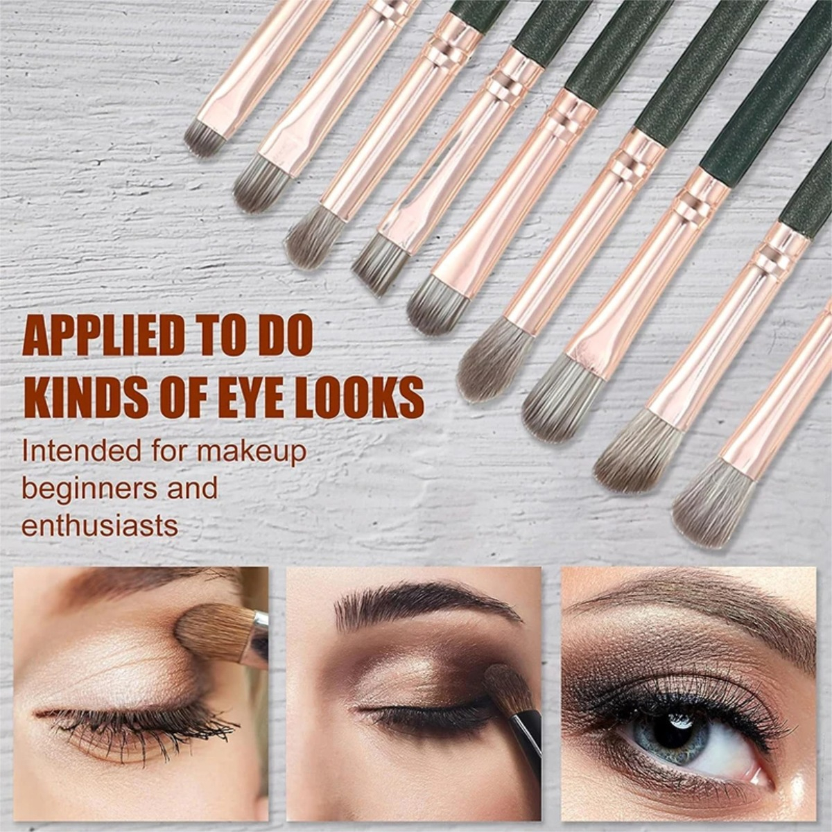 Pack De Brochas De Maquillaje Con Estuche Suaves - Imagen 6