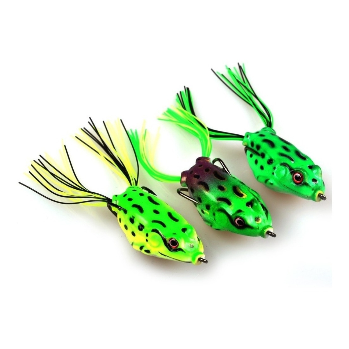 Señuelo Rana De Goma, Antienganche 6cm Explorer Iluminaras - Imagen 5