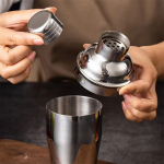 Coctelera De Acero Inoxidable Profesional Mezclador - Imagen 4