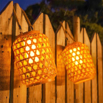 Lampara Farol Solar Colgante De Plástico Para Exteriores - Imagen 5