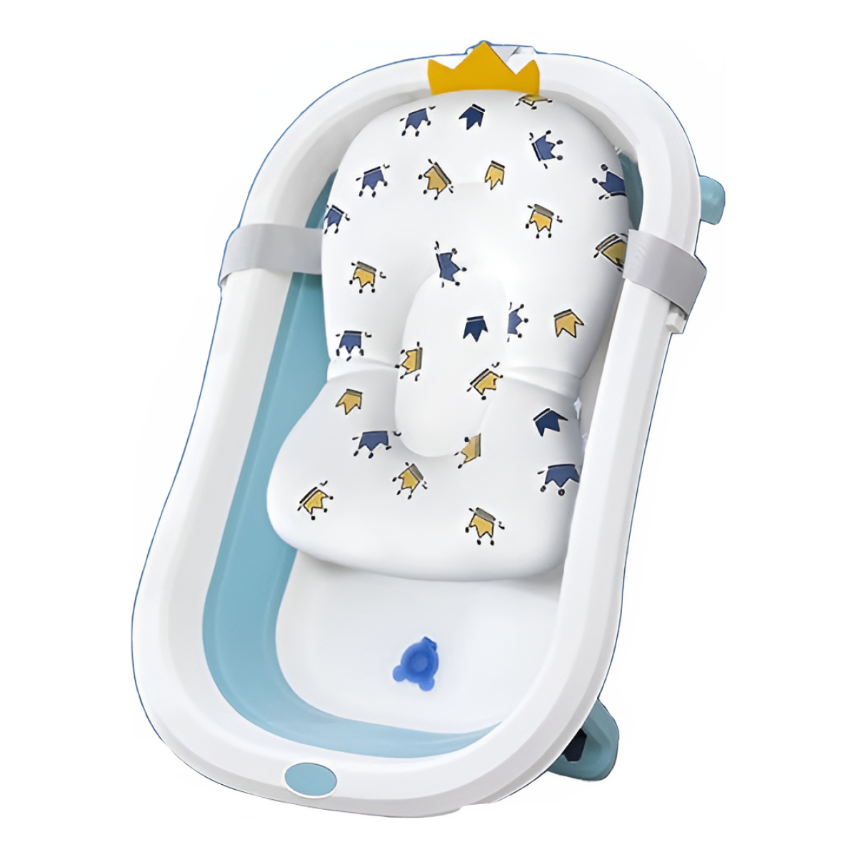 Colchon Para Bañito Plegable Soporte Para Bebe Baño - Imagen 1