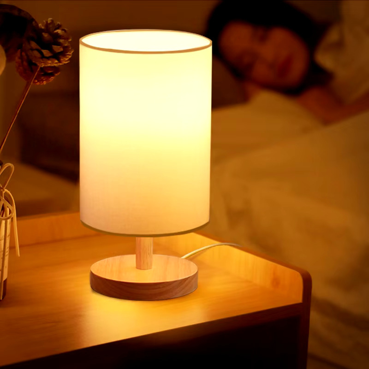 Lampara Mesa De Luz Escritorio Portatil Con Pantalla - Imagen 6
