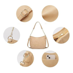 Cartera Bandolera Asa Con Cadena Para Mujer En Cuero Pu - Imagen 2