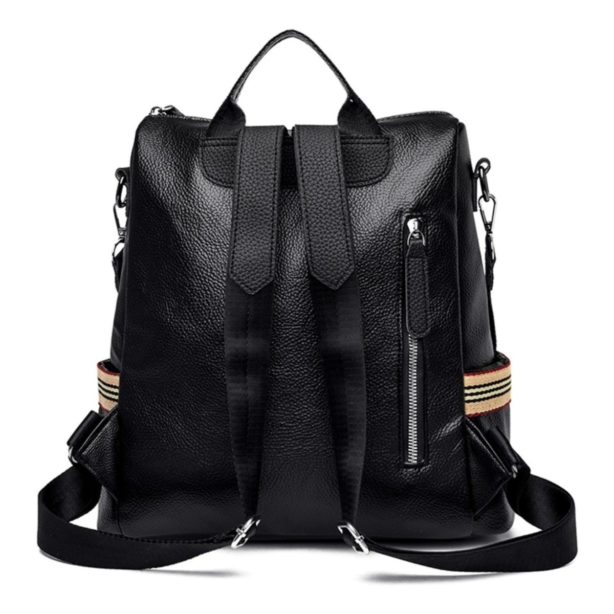 Mochila Bolso Cartera Gran Capacidad 6 Bolsillos Exteriores - Imagen 6