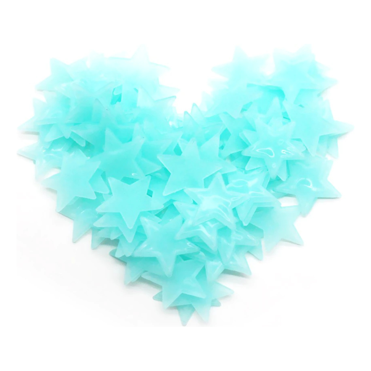Estrellas Fluorescentes Luminosas De Pared 3d Decoración - Imagen 11