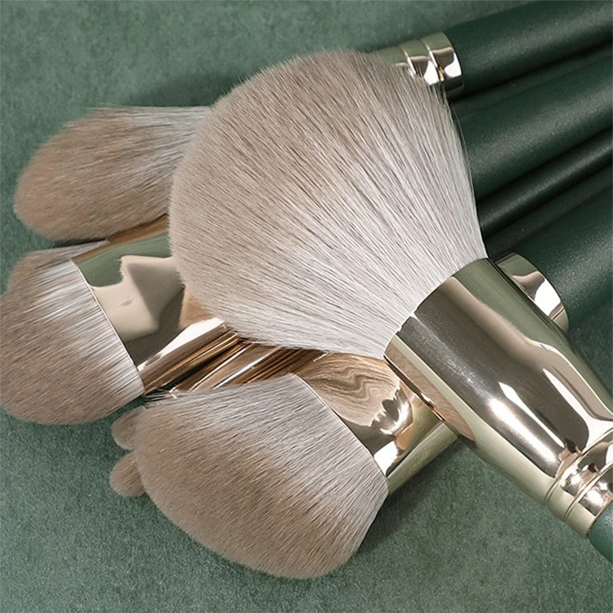 Pack De Brochas De Maquillaje Con Estuche Suaves - Imagen 4