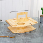 Mesa Para Copetin Picadas Con Portabotellas De Dos Pisos - Imagen 2