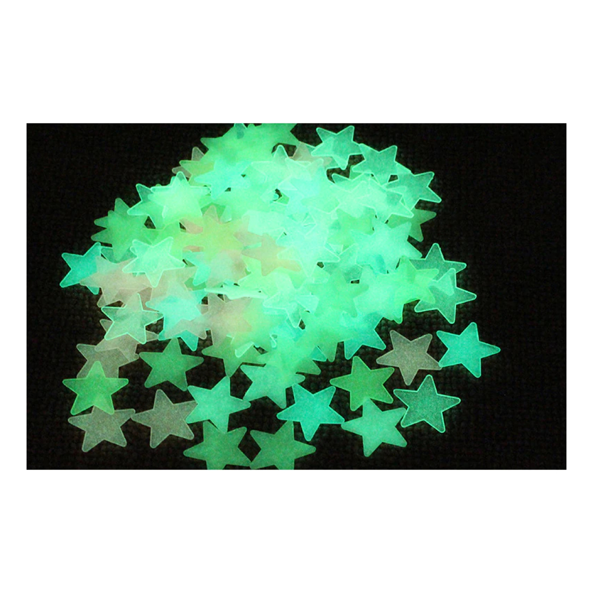 Estrellas Fluorescentes Luminosas De Pared 3d Decoración - Imagen 19