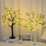 Arbol Led Con Hojas Y Ramas Decoracion Fiestas 65cm - Imagen 4