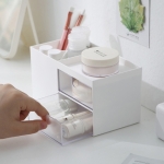 Caja Organizadora Maquillaje Cosméticos Con Doble Cajón - Imagen 13