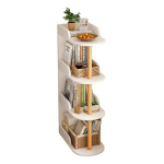 Mesa De Noche Organizador De 4 Estantes Para Dormitorio