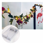 Guirnalda Guía En Forma De Rosas Con Luces Led Flores - Imagen 13