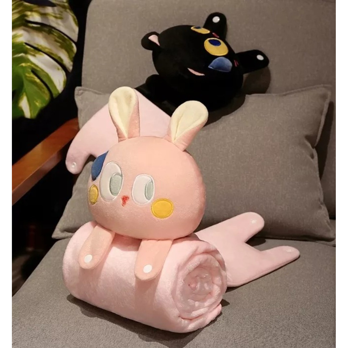Manta Para Bebe Con Peluche De Apego Infantil Para Enrollar - Imagen 4