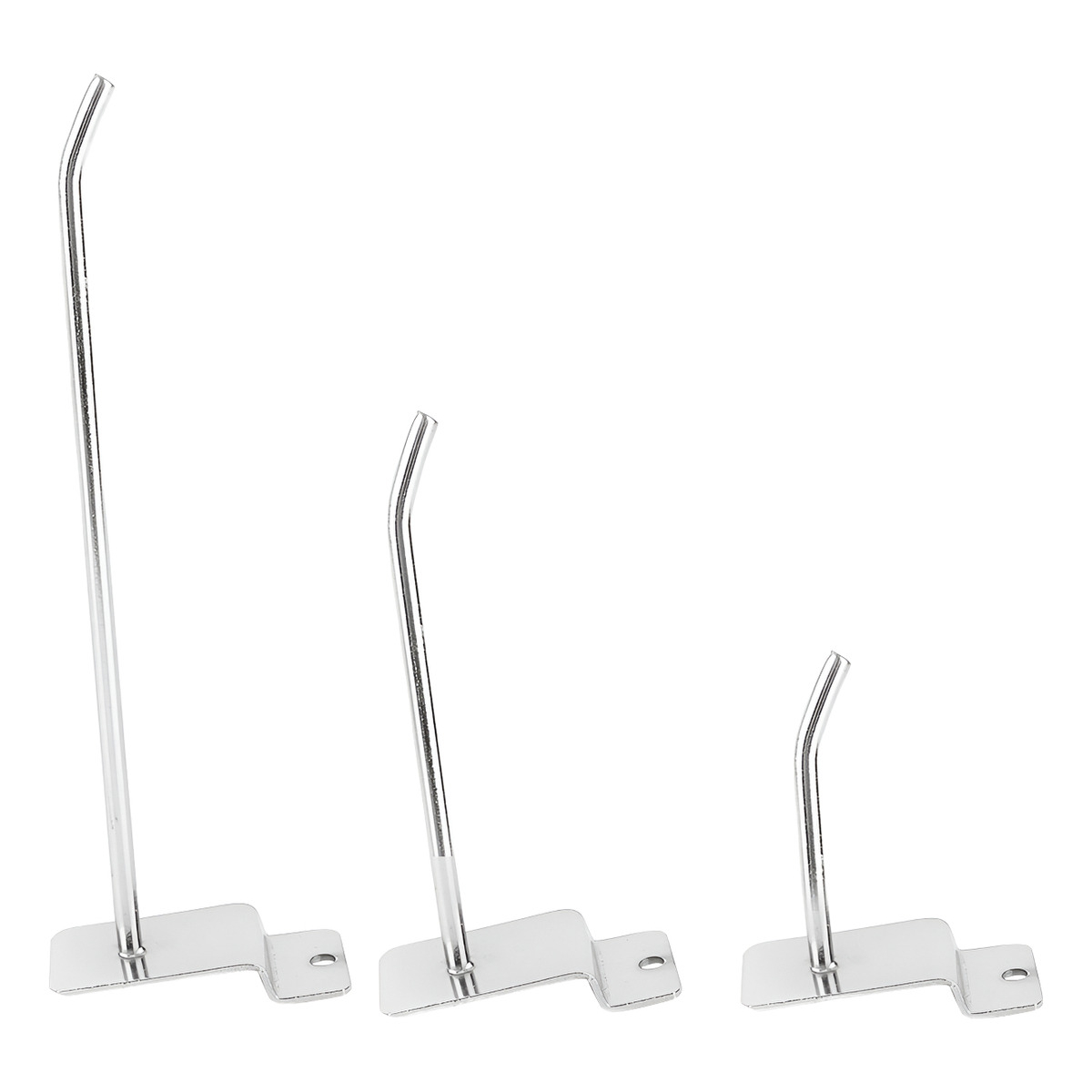 Ganchos Exhibidores 10 Cm Para Panel Ranurado Reforzados - Imagen 2