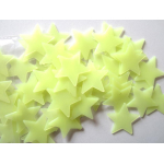 Estrellas Fluorescentes Luminosas De Pared 3d Decoración - Imagen 2