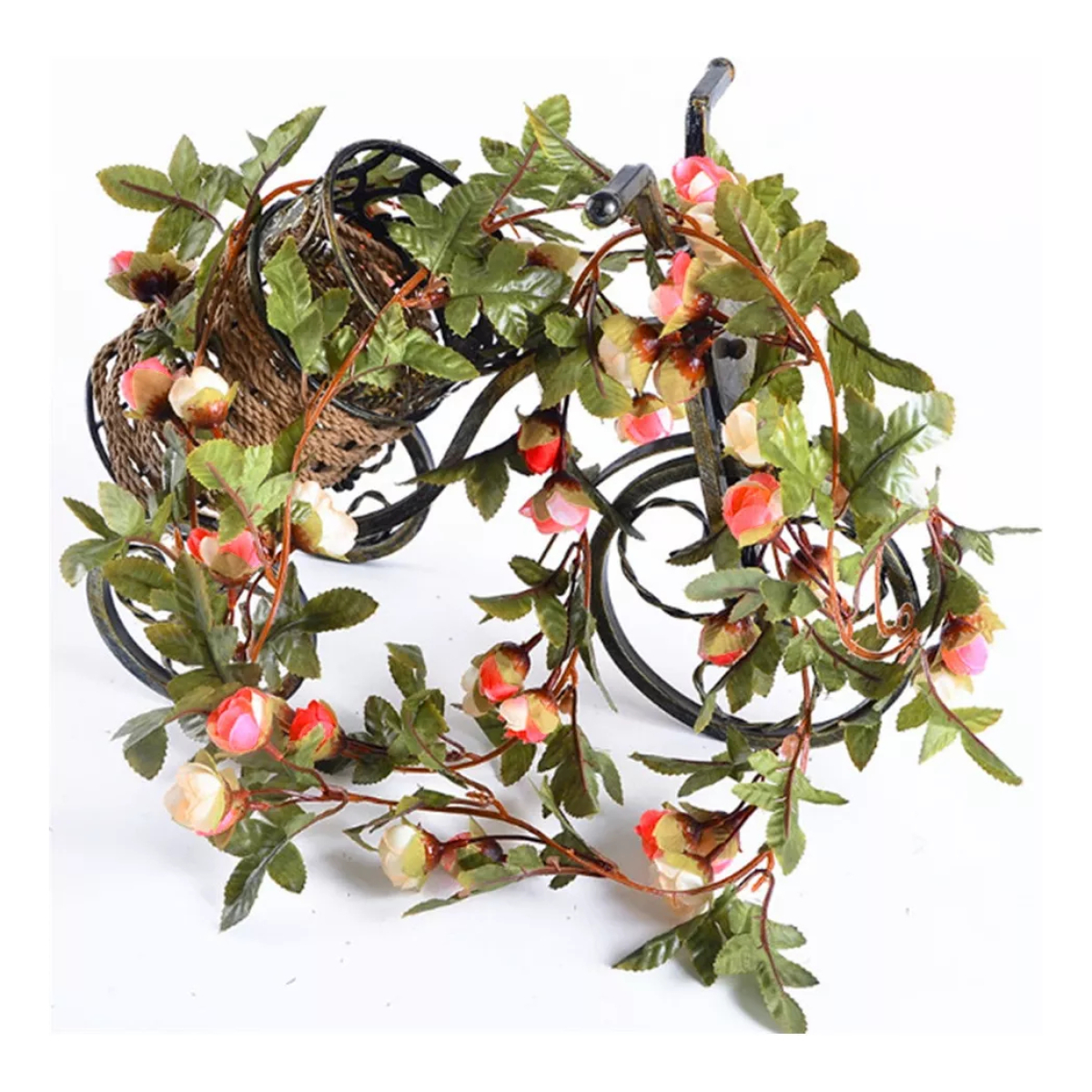 Guirnalda Guía En Forma De Rosas Con Luces Led Flores - Imagen 15