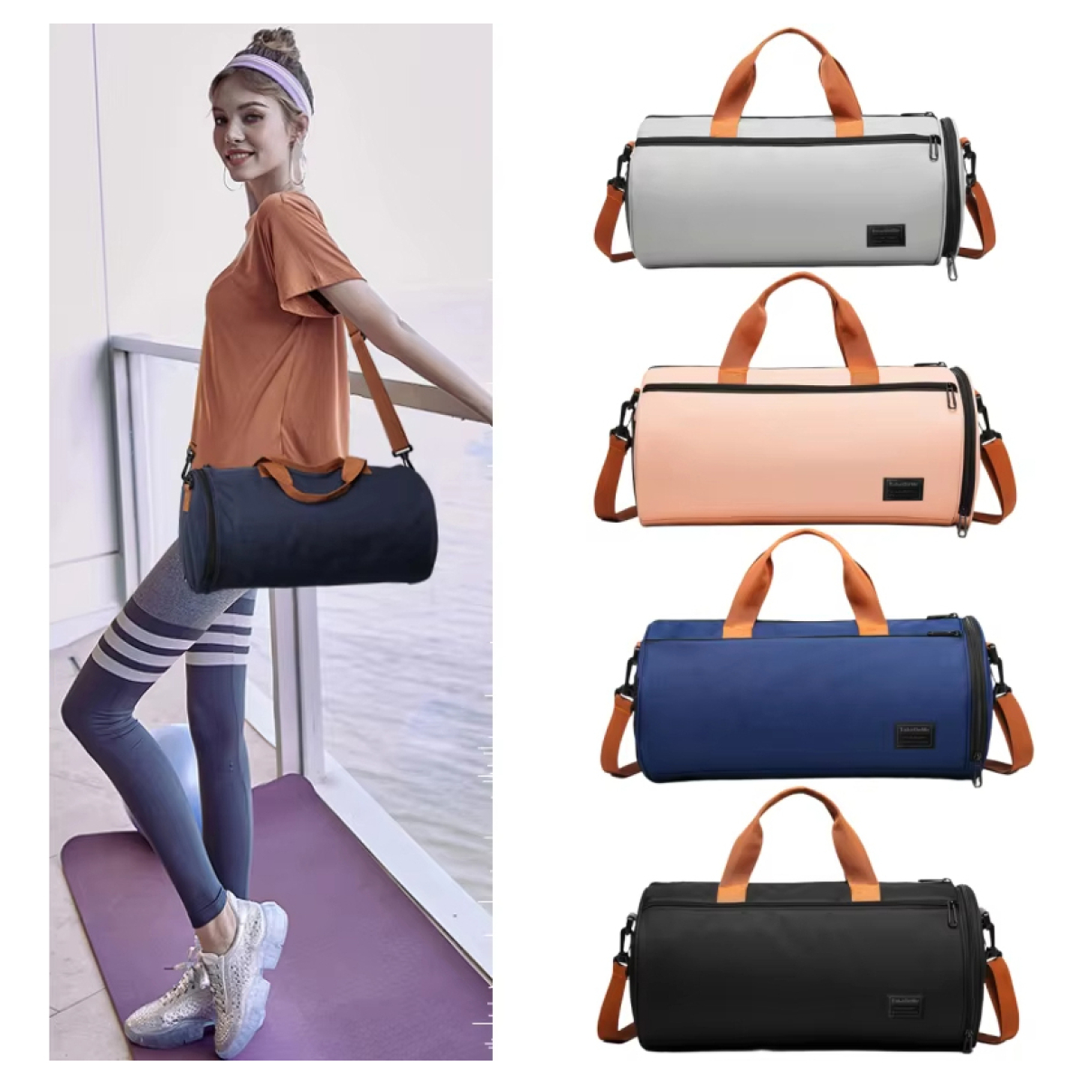 Bolso De Mano Deportivo De Viaje Para Gimnasio Deporte - Imagen 15