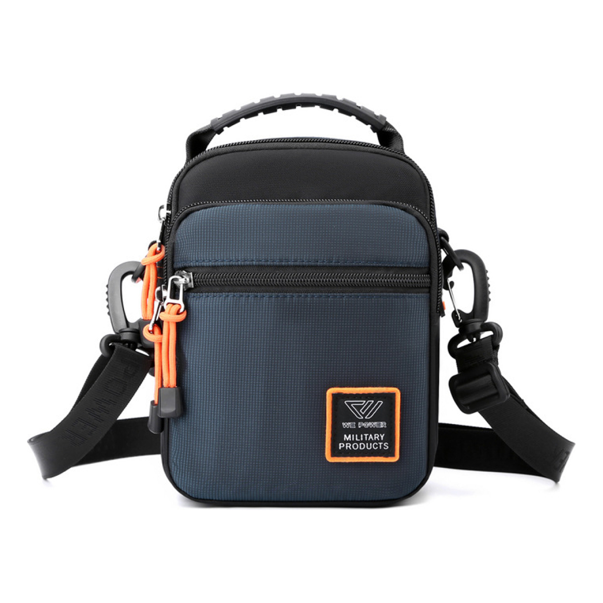 Morral Bandolera Riñonera Mochila Unisex Urbana 6 Bolsillos - Imagen 7