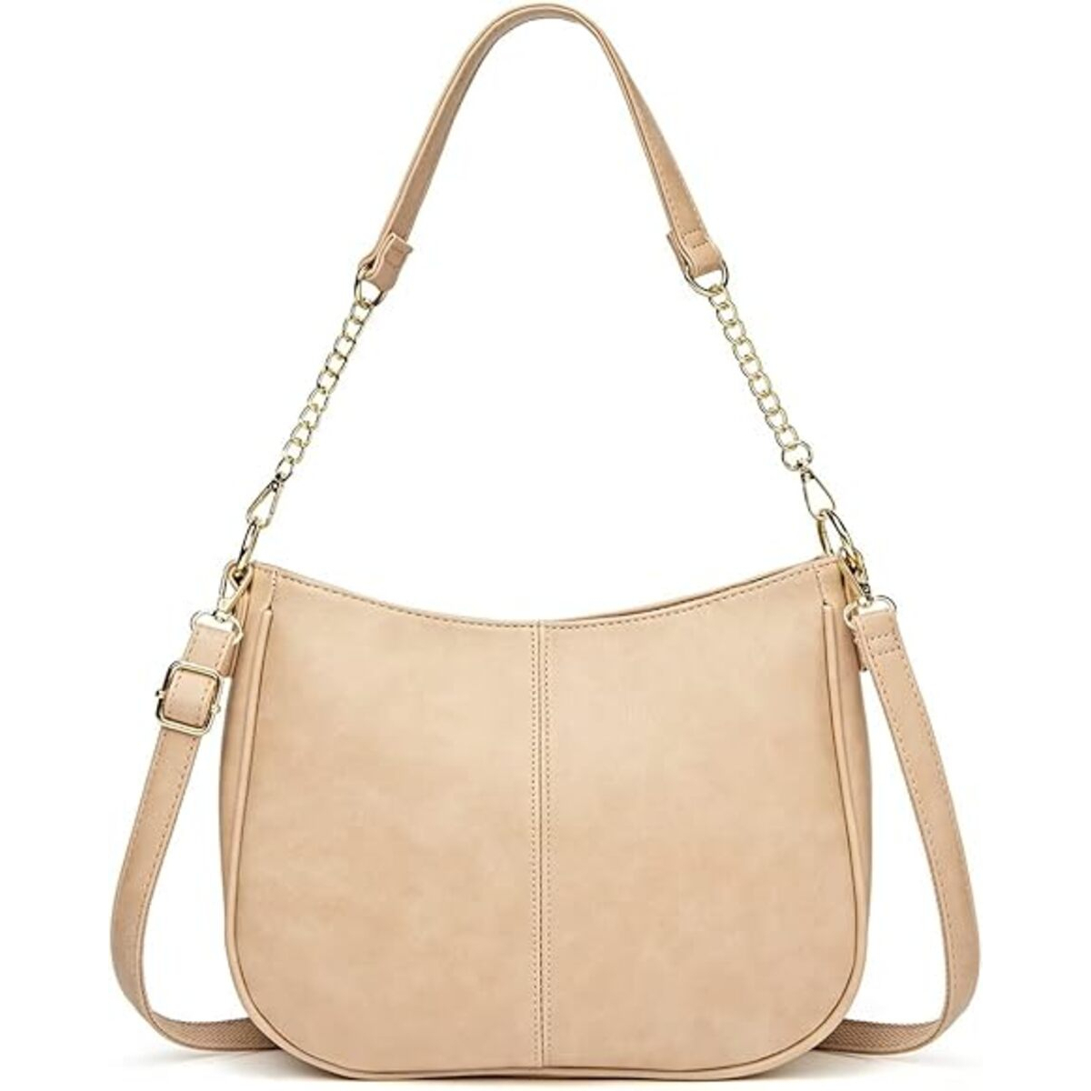 Cartera Bandolera Asa Con Cadena Para Mujer En Cuero Pu - Imagen 1