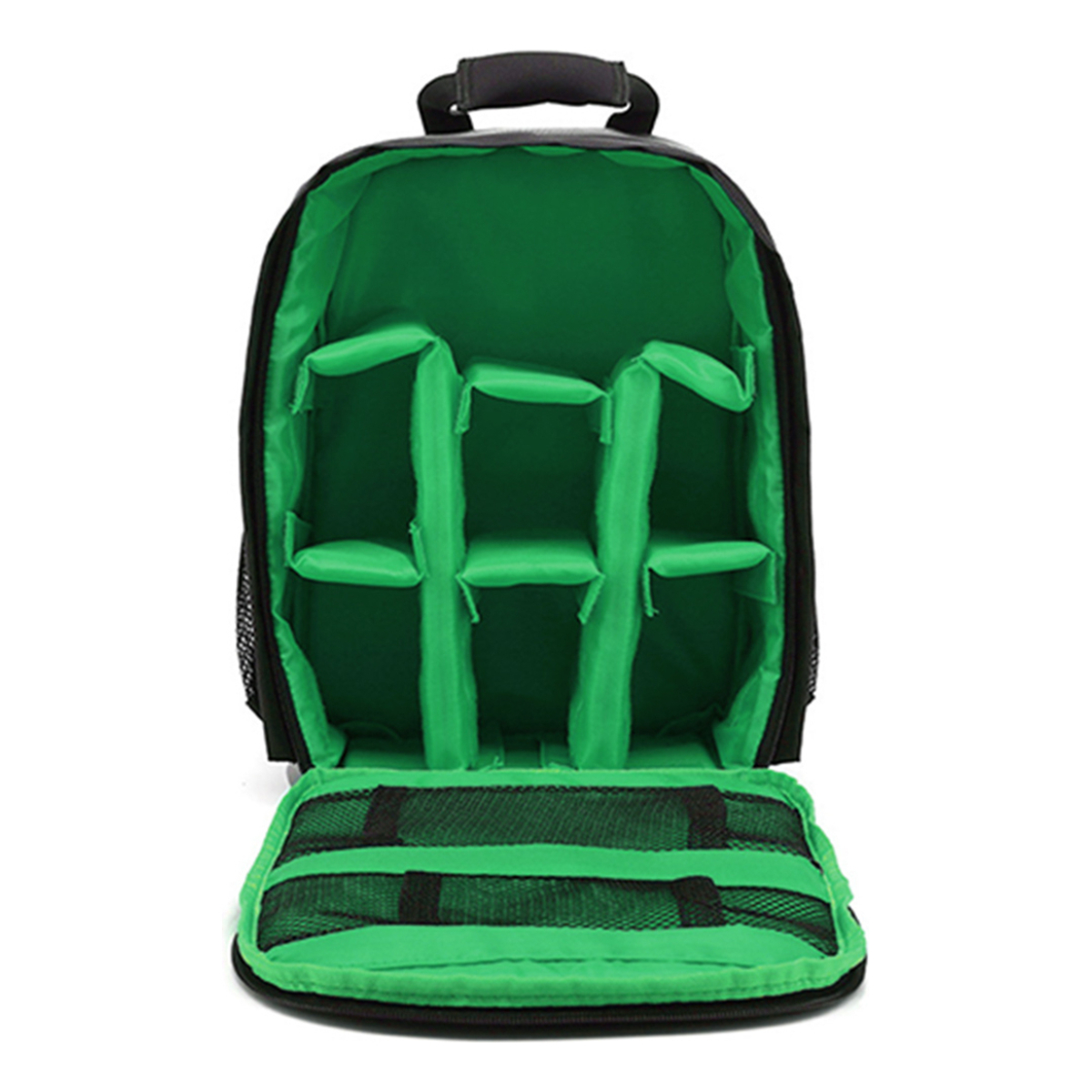 Mochila Para Cámara Reflex Viaje Canon Nikon Resistente - Imagen 11