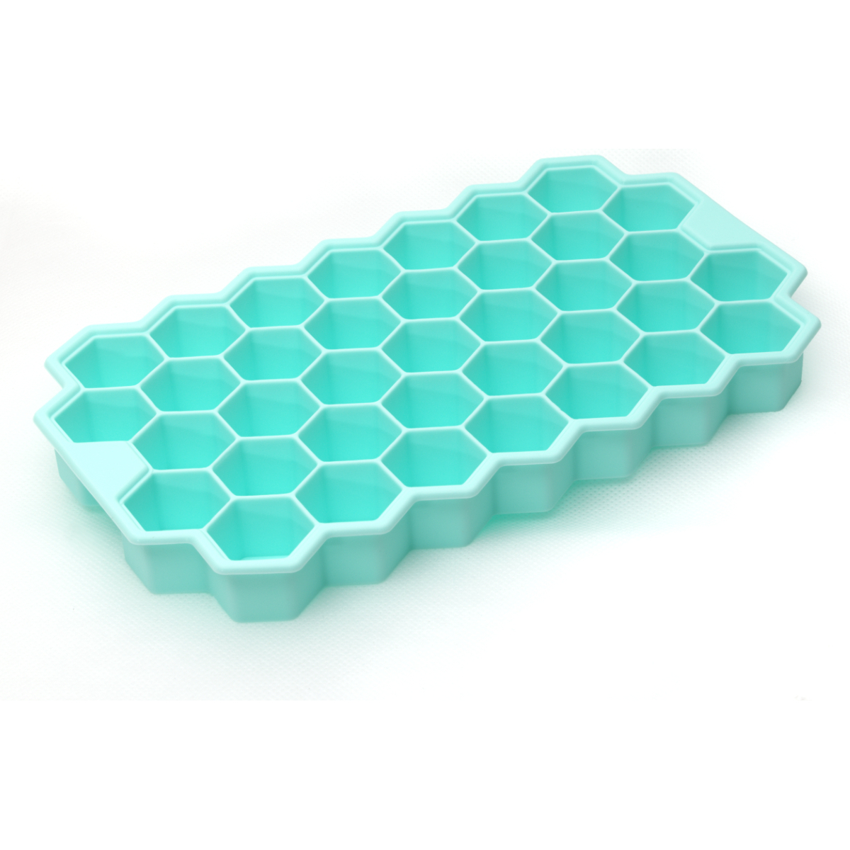 Hielera Cubetera 37 Hielos Gourmet Molde Silicona Con Tapa - Imagen 17