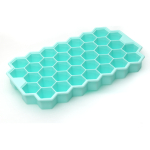 Hielera Cubetera 37 Hielos Gourmet Molde Silicona Con Tapa - Imagen 17