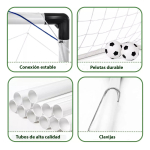 Mini Arco De Fútbol Práctica Puntería 2 En 1 + Pelota - Imagen 8
