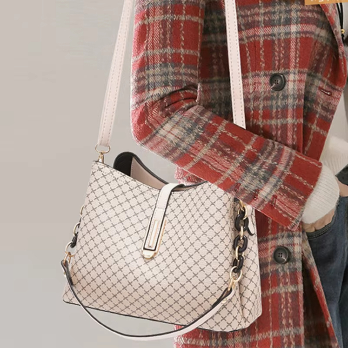 Bolso Cartera Para Dama Elegante Con Estampado - Imagen 8