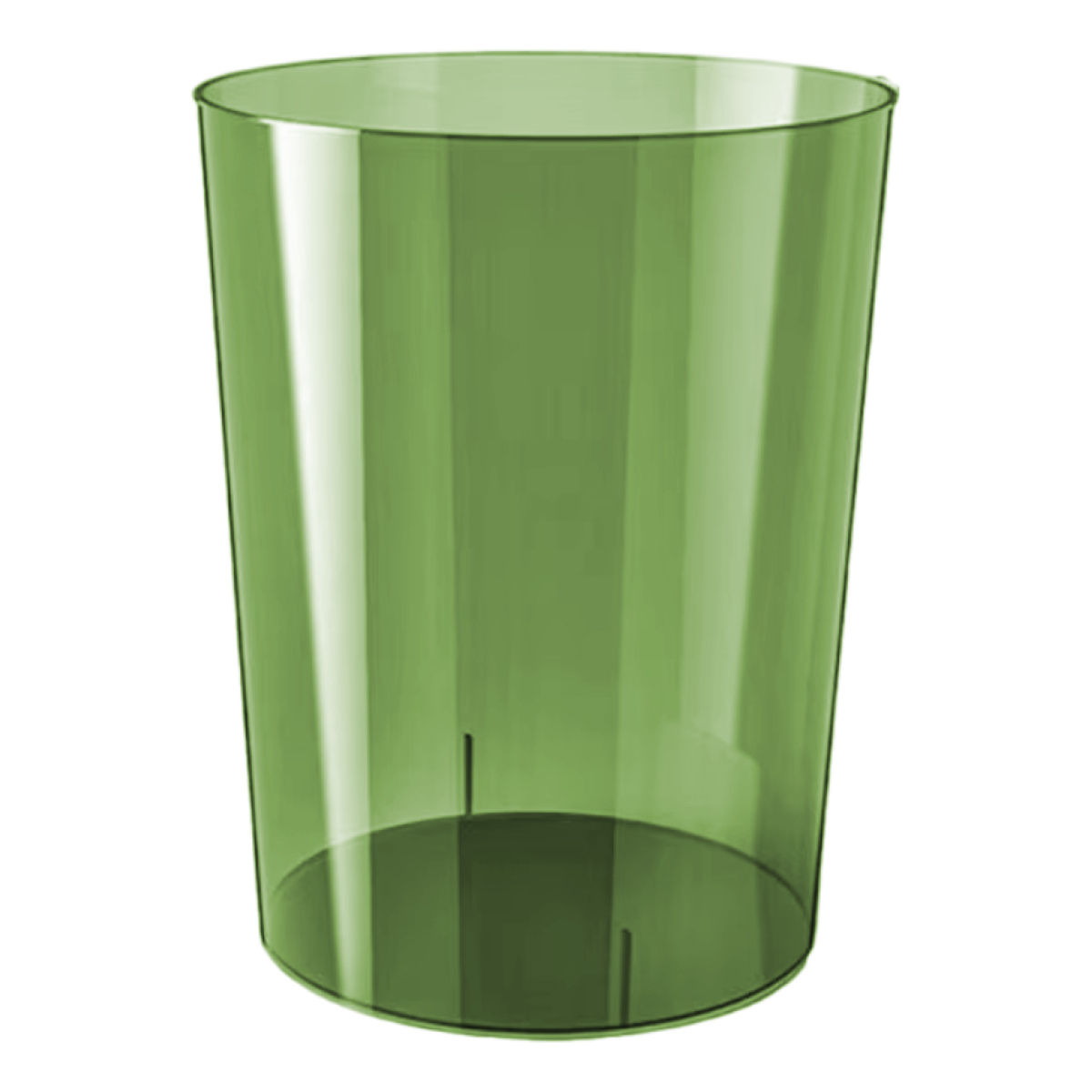 Papelera Basurero Transparente Estilo Retro Ideal Deco 8,5l - Imagen 3