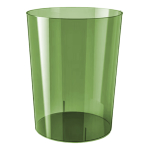 Papelera Basurero Transparente Estilo Retro Ideal Deco 8,5l - Imagen 3