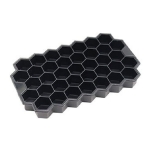 Hielera Cubetera 37 Hielos Gourmet Molde Silicona Con Tapa - Imagen 31