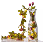 Guirnalda Guía En Forma De Rosas Con Luces Led Flores - Imagen 11